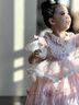 迪士尼（Disney）童裝洛麗塔公主裙女童夏季連衣裙2025新款兒童裙子玲娜貝兒禮服裙 短袖玲娜貝爾裙子+裙撐 100 建議2~3歲（ 90-100cm） 曬單實(shí)拍圖