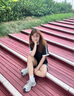 CAMILA KSENIA老爹鞋女2025新款夏季休閑跑步鞋百搭厚底港風(fēng)增高網(wǎng)面透氣運(yùn)動鞋 灰藍(lán)色 36 曬單實拍圖