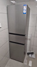 海爾（Haier）217升三門(mén)宿舍租房家用小冰箱小型抗菌凈味風(fēng)冷無(wú)霜一級能效節能BCD-217WGHC3E9S9家電國家補貼20% 曬單實(shí)拍圖