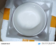 墨凜陶瓷保鮮碗三件套泡面碗微波爐加熱用飯盒帶蓋密封便當盒可微波 一個(gè)6英寸【金絲玫瑰】 曬單實(shí)拍圖