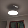 歐普（OPPLE）風(fēng)扇燈吊扇燈遙控LED照明Ra95餐廳臥室吊燈變頻低噪包安裝 冰風(fēng)白 曬單實拍圖