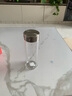 希諾單層玻璃杯2025新款水杯大容量車(chē)載泡茶杯辦公室水晶杯定制杯子 本色 470ml  帶濾網(wǎng)9073 曬單實(shí)拍圖