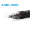 斑馬牌（ZEBRA）子彈頭按動(dòng)0.5mm中性筆學(xué)生刷題筆記寫字筆辦公用簽字筆C-JJ3黑色10支裝 曬單實(shí)拍圖