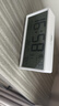 康巴絲電子鬧鐘背光大鬧鈴智能家用學(xué)生多功能溫濕度計(jì)大屏床頭鐘 開學(xué)季升學(xué)必備 S5040A白色 曬單實(shí)拍圖