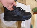 七匹狼男鞋秋季休閑鞋子簡(jiǎn)約百搭板鞋男士真皮運動(dòng)鞋休閑皮鞋 3019 黑色 42 皮鞋碼 曬單實(shí)拍圖