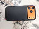TWICEVERSE蘋(píng)果iPhone17promax手機(jī)殼新款真皮全包邊商務(wù)高檔ip17ari男女款內(nèi)置無(wú)線磁吸圈防摔保護(hù)套 蘋(píng)果17Pro MAX 經(jīng)典黑丨MagSafe磁吸 曬單實(shí)拍圖