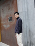 EMPORIO ARMANI/阿瑪尼官方旗艦新款男士80白鴨絨立領(lǐng)絎縫羽絨服外套秋季 UB118-海軍藍色 52 (XL)(推薦：165-180斤) 曬單實(shí)拍圖