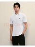 ABERCROMBIE & FITCH【經(jīng)典小麋鹿】男裝25夏季美式通勤POLO衫短袖T恤KI124-5182 白色 S (175/92A) 曬單實拍圖