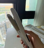 奧克斯（AUX）卷發(fā)棒直發(fā)夾板兩用卷發(fā)神器負(fù)離子電夾板大卷燙發(fā)夾劉海小型熨板男士短發(fā)美發(fā)HS-705白色 曬單實(shí)拍圖
