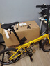 大行（DAHON）S20折疊自行車20英寸20速成人鋁合金碟剎運(yùn)動(dòng)競(jìng)技自行車KBA005 黃色【BA接頭+油碟剎】 曬單實(shí)拍圖