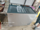 新飛（Frestec）228升減霜大冷凍小冷藏保鮮冰柜家用雙溫雙箱一級(jí)節(jié)能臥式冷柜以舊換新BCD-228KAT/L 曬單實(shí)拍圖