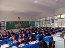 本知小學(xué)生課桌墊抗皺耐臟保護學(xué)生專(zhuān)用桌布套教室學(xué)習臺面寫(xiě)字書(shū)桌罩 寶藍色【有邊三面裙擺】40*60cm 曬單實(shí)拍圖