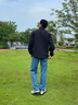 Calvin KleinJeans【復刻90系列】25春夏男女同款ck復古直筒牛仔褲4RB701G U1W-牛仔藍 29 曬單實(shí)拍圖