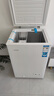 海爾（Haier）出品冰柜家用冷柜節能速凍臥式冷藏柜商用租房冷凍柜小型冰柜國家補貼 熱銷(xiāo)丨約裝140斤丨帶輪食品筐leader 100L 曬單實(shí)拍圖