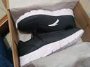 安踏男鞋皮面跑步鞋運動(dòng)鞋2026春季新款防水潮流休閑鞋保暖旅游鞋子男 黑/安踏白 42 曬單實(shí)拍圖