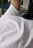 武楠280g重磅美式高街黑色純棉短袖t恤男cleanfit正肩半袖打底上衣服 白色 XL 曬單實(shí)拍圖
