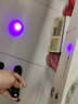JCZS德國品牌白藍(lán)紫三光源手電筒395紫光驗(yàn)鈔熒光燈測玉石紫外燈 單紫光+充電線 曬單實(shí)拍圖