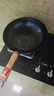 章丘鐵鍋正宗手工鍛打鐵鍋無(wú)涂層物理不粘鍋炒鍋老式家用炒菜鍋廚具輕音 標(biāo)準(zhǔn)版古法烤藍(lán)（已干燒） 32cm 曬單實(shí)拍圖