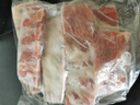 龍大肉食 豬精肋排條 凈重4斤 原切整切豬肋條連排 精肋排 豬肉生鮮排骨 曬單實拍圖