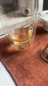 雅集雙層家用隔熱極簡杯耐熱防燙加厚玻璃杯透明杯咖啡杯綠茶杯 雙層極簡杯 450ml 1只 曬單實(shí)拍圖