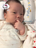 莫爾兔 嬰兒定型枕頭寶寶0-3月0到6個(gè)月新生兒嬰幼兒小米定型防偏頭 曬單實(shí)拍圖