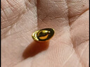 菜百首飾 黃金金種子 足金小元寶 單顆 HD 1g（不支持七天無(wú)理由退換貨） 曬單實(shí)拍圖