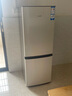 Leader海爾智家冰箱出品 統(tǒng)帥冰箱小型雙開門節(jié)能省電深冷速凍兩門雙門電冰箱 低噪家用小冰箱177升 曬單實拍圖