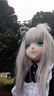 MPPMCK男娘cos服 女仆裝大碼長(cháng)短款男穿女裝洛麗塔動(dòng)漫COS女傭服cosplay 白色全套+頭飾 XL 曬單實(shí)拍圖