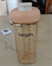 HEGEN海格恩吸管杯兒童水杯學飲杯奶瓶1-3-6歲直飲吸管嬰兒寶寶牛奶杯 【熱銷TOP】 吸管杯-莫蘭迪藍 曬單實拍圖