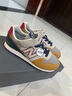 NEW BALANCE nb童鞋小中童0-7歲經(jīng)典拼接透氣舒適防滑休閑軟底跑步運動鞋996 灰色/土黃/深藍(lán)996JP3 27.5 （腳長16cm） 曬單實拍圖