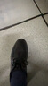 回力官方男鞋皮鞋秋季正裝鞋英倫風(fēng)德比鞋男士 黑色 41 曬單實拍圖