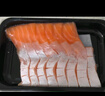 怡鮮來(lái)進(jìn)口冰鮮挪威丹麥三文魚腩刺身 魚腹大腹部肥美 生魚片刺身套餐 挪威魚腩帶盒420g【中腹褐色未去】 曬單實(shí)拍圖