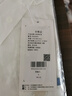 初語別致口袋設計純棉拼色襯衫女2024秋季新款簡約polo領長袖上衣 米白色 XL 曬單實拍圖
