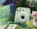 INSTAX富士instax立拍立得 一次成像相機(jī) mini12精美禮盒 薄荷精靈 含10張fafa花邊相紙 曬單實(shí)拍圖