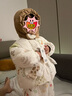 巴拉巴拉嬰兒羽絨服男童冬季女童短款外套造型可愛(ài)洋氣萌 白色調(diào)00311 90 cm 曬單實(shí)拍圖