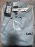 雨果博斯（HUGO BOSS）新品 男士green系列短袖POLO衫男裝禮物男 50494528 471 淡藍色徽標膠印 S 曬單實(shí)拍圖