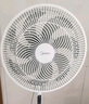 美的（Midea）【颶風(fēng)節能】七葉柔風(fēng)立式電風(fēng)扇/家用輕音落地扇/臺式小型風(fēng)扇/大風(fēng)力遙控定時(shí)搖頭風(fēng)扇 SAH35BSJ 曬單實(shí)拍圖