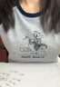 優(yōu)衣庫女裝UT Disney印花短袖T恤迪士尼辣妹風(fēng)480834 03 灰色 L /160/88A 曬單實(shí)拍圖
