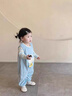 迪士尼（Disney）嬰兒背帶褲套裝春秋款男寶寶兩件套衣服超萌小月齡兒童外出服春裝 T恤+背帶褲 66cm (建議5-14斤) 曬單實拍圖