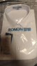 羅蒙（ROMON）純色商務(wù)職業(yè)正裝男士白襯衫工裝男裝短袖襯衣男CS72白色3XL 曬單實拍圖