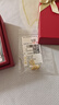 周六福黃金耳釘女足金999花卉耳飾耳針節日禮物 計價(jià) 2.26g 曬單實(shí)拍圖