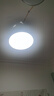美的（Midea）風(fēng)扇燈餐廳吊扇燈led臥室燈隱形扇葉遙控三防燈具熟睡風(fēng)包安裝 曬單實(shí)拍圖