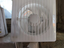 圓振玻璃排氣扇廚房家用衛(wèi)生間抽風(fēng)機(jī)百葉窗換氣扇墻壁排氣扇強(qiáng)力靜音 圓孔6寸【開(kāi)孔150-160mm】 升級(jí)款【1.2m電源線開(kāi)關(guān)插頭】 曬單實(shí)拍圖