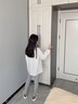 NICKYBABY女童打底褲春秋季純棉薄款2025新款洋氣大童灰色褲子秋裝兒童長(zhǎng)褲 9658灰色【春秋款】 130 曬單實(shí)拍圖