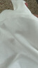 闊色（kuose）白色短袖休閑T恤裙連衣裙2025初夏穿搭新款女小個(gè)子中長(zhǎng)裙子 白色 S 曬單實(shí)拍圖