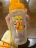 樂扣樂扣兒童直飲杯女童水杯學生上學專用便攜喝水杯子6歲以上水瓶塑料杯 曬單實拍圖