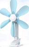 中聯(lián)（ZOLEE）中聯(lián)夾扇電風(fēng)扇迷你微風(fēng)扇小風(fēng)扇小電扇安全硅膠臺夾壁扇靜音家用辦公室工業(yè)學(xué)生宿舍床頭語(yǔ)音聲控 天空藍扇面尺寸38CM 曬單實(shí)拍圖