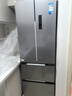 美的（Midea）【國(guó)家補(bǔ)貼至高20%】MR-417WFPE銀法式多門四開門嵌入式60CM超薄嵌入式一級(jí)雙變頻家用電冰箱 MR-417WFPE 流蘇銀 曬單實(shí)拍圖