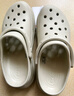 卡駱馳（CROCS）檀健次同款復古洞洞鞋女鞋厚底老爹鞋小鯨魚(yú)洞洞鞋206302 白色-100(含智必星) 36 /37(230mm) 曬單實(shí)拍圖