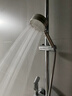壹品印象304不銹鋼增壓淋浴花灑噴頭洗澡水龍頭浴室淋雨沐浴加壓花灑套裝 亮銀色-304不銹鋼過(guò)濾增壓花灑噴頭 曬單實(shí)拍圖